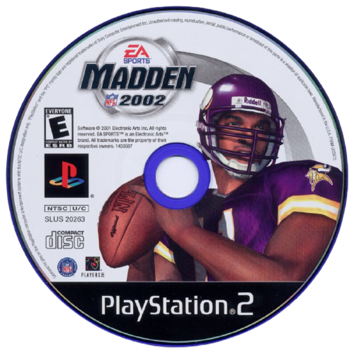 Madden NFL 2002 – PlayStation 2 (PS2) - for just $3.99! 