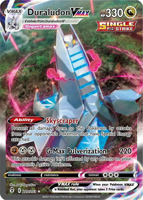 Duraludon VMAX (220/203) [Sword & Shield: Evolving Skies] - for just $7.95! 