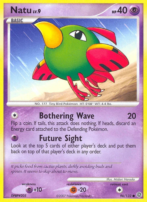 Natu (96/132) [Diamond & Pearl: Secret Wonders] - for just $0.15! 