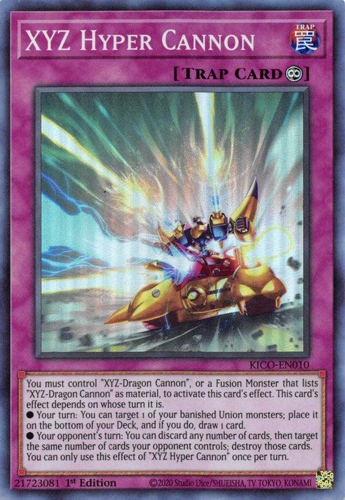 XYZ Hyper Cannon (Super Rare) [KICO-EN010] Super Rare - for just $0.10! 