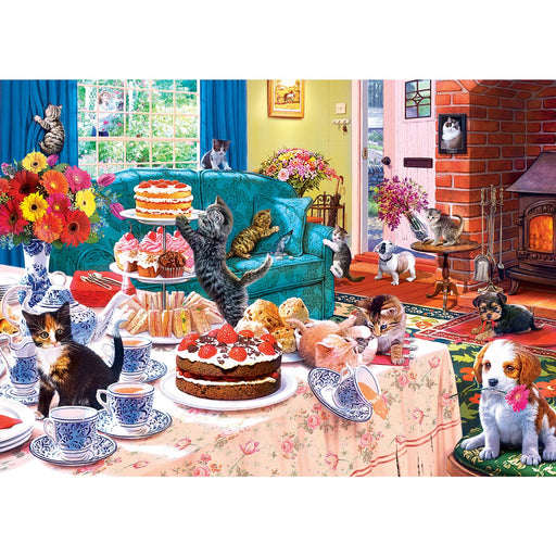 Home Sweet Home - Tea Time Terrors 500 Piece Jigsaw Puzzle - Just $14.99! Shop now at Retro Gaming of Denver