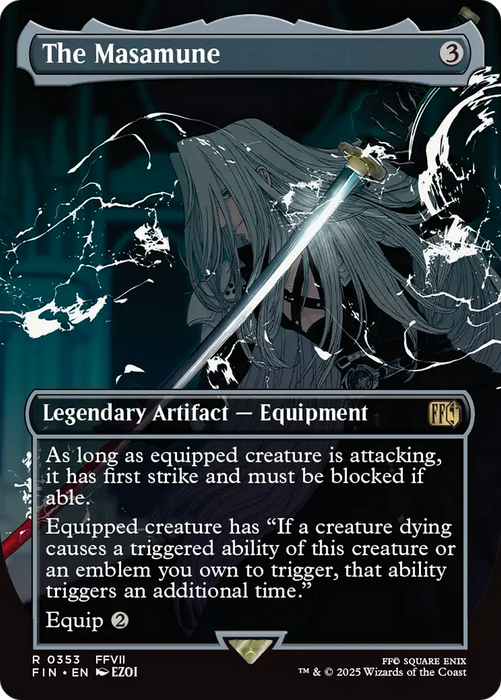 The Masamune (FIN-353) - FINAL FANTASY (Borderless) Foil - for just $2.53! 