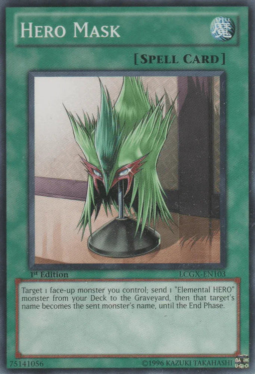 Hero Mask [LCGX-EN103] Common - for just $0.10! 
