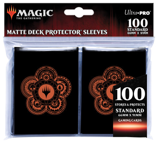 Ultra PRO: Standard 100ct Sleeves - Mana 7 (Color Wheel) - Just $0! Shop now at Retro Gaming of Denver