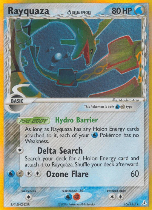 Rayquaza (16/110) (Delta Species) [EX: Holon Phantoms] - for just $112.55! 