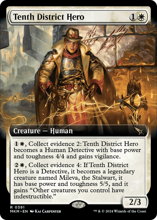 Tenth District Hero (MKM-391) - Murders at Karlov Manor: (Extended Art) - for just $0.03! 