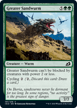 Greater Sandwurm (Ikoria: Lair of Behemoths) Near Mint - for just $0.28! 