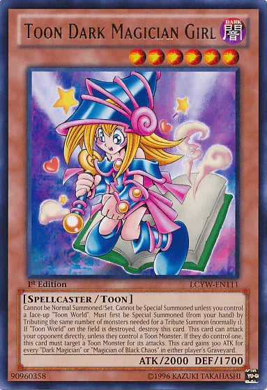 Toon Dark Magician Girl [LCYW-EN111] Rare - for just $0.80! 