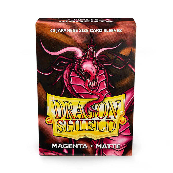 Dragon Shield: Japanese Size 60ct Sleeves - Magenta (Matte) - Just $0! Shop now at Retro Gaming of Denver