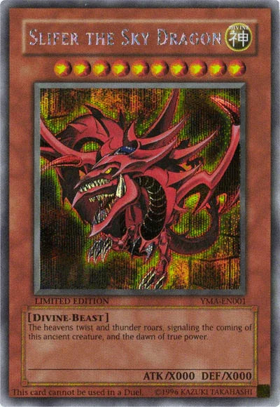 Slifer the Sky Dragon [YMA-EN001] Secret Rare - for just $37.25! 