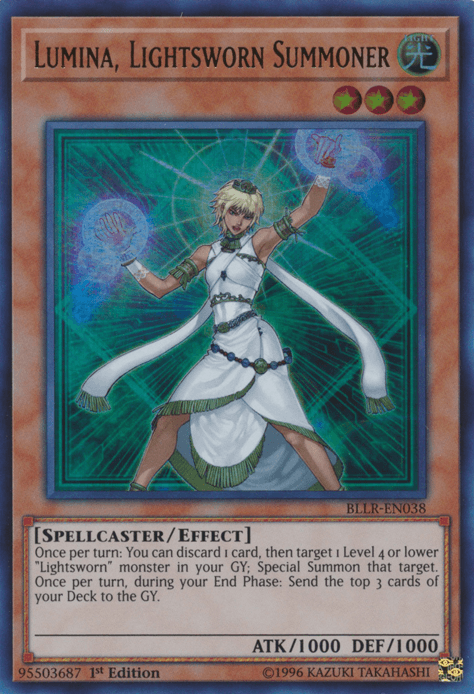 Lumina, Lightsworn Summoner [BLLR-EN038] Ultra Rare - for just $0.25! 