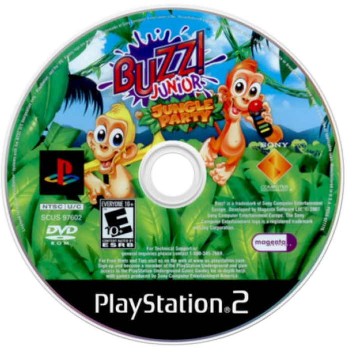 Buzz! Junior: Jungle Party – PlayStation 2 (PS2) - for just $0! 