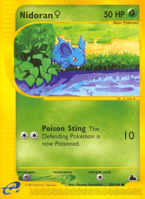 Nidoran (82/144) (Female) [Skyridge] - for just $7.25! 