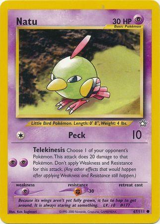 Natu (67/111) [Neo Genesis Unlimited] - for just $0.35! 