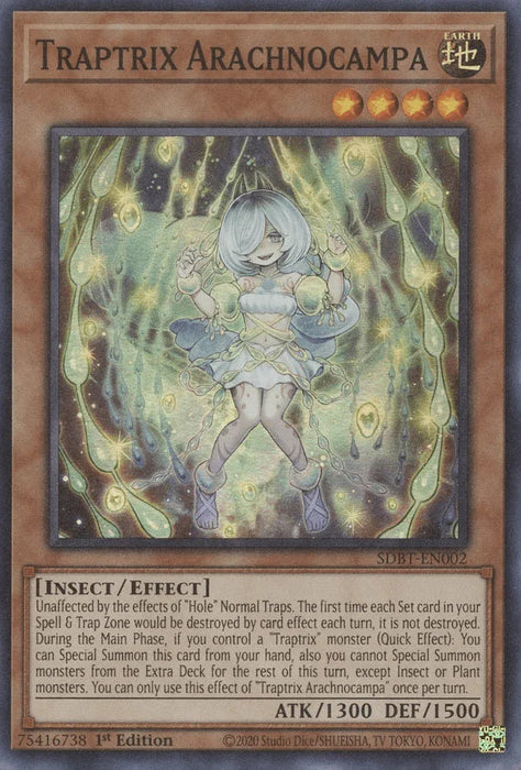 Traptrix Arachnocampa [SDBT-EN002] Super Rare - for just $0.10! 