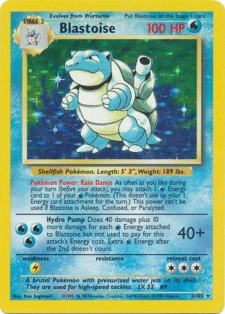 Blastoise (2/102) [Base Set Unlimited] - for just $89.95! 