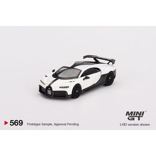Mini-GT Bugatti Chiron Pur Sport White #569 1:64 MGT00569 - Premium Bugatti - Just $18.99! Shop now at Retro Gaming of Denver