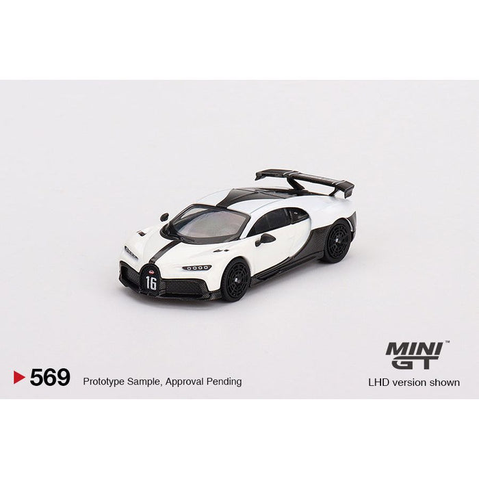 Mini-GT Bugatti Chiron Pur Sport White #569 1:64 MGT00569 - Just $18.99! Shop now at Retro Gaming of Denver