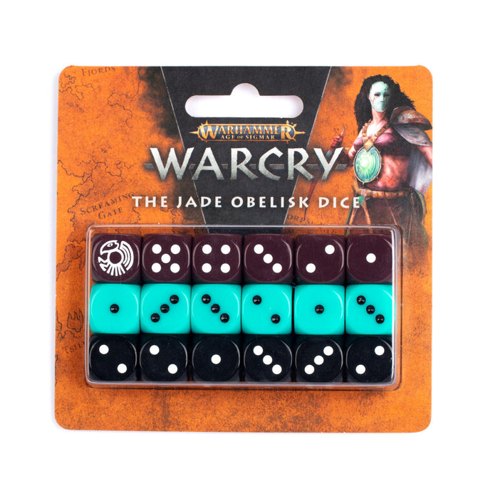 Warcry: The Jade Obelisk Dice Set - for just $40! 