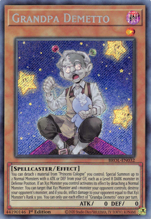 Grandpa Demetto [BROL-EN032] Secret Rare - for just $0.10! 