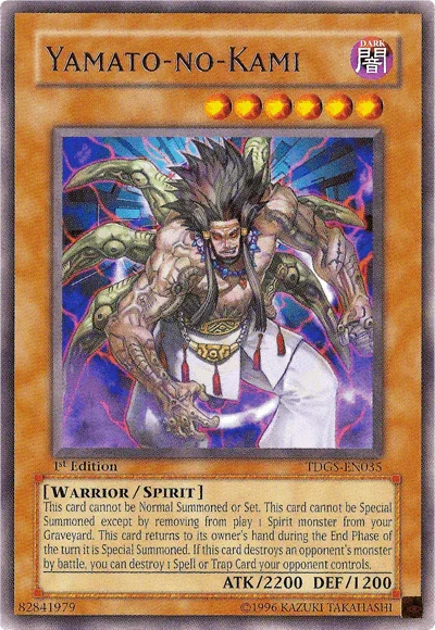 Yamato-no-Kami [TDGS-EN035] Rare - for just $0.15! 