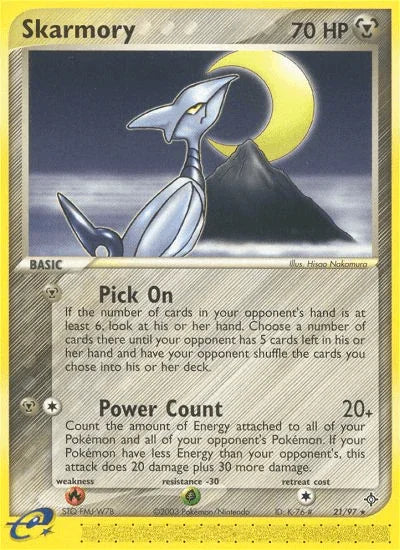 Skarmory (21/97) [EX: Dragon] - for just $0.85! 