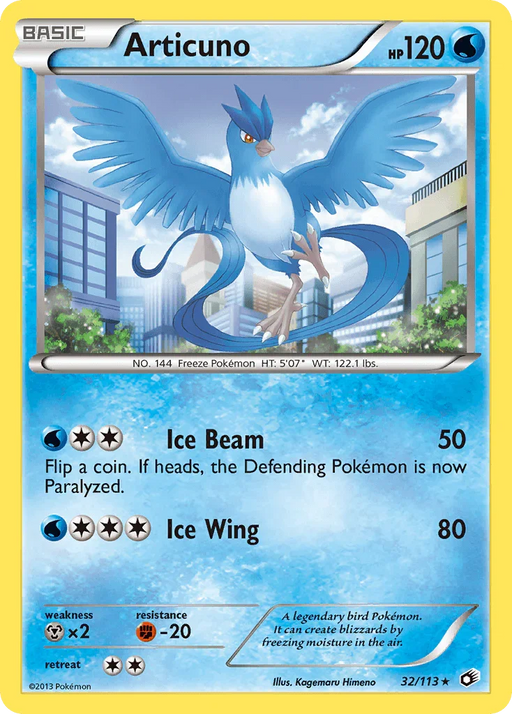 Articuno (32/113) [Black & White: Legendary Treasures] - for just $2.35! 
