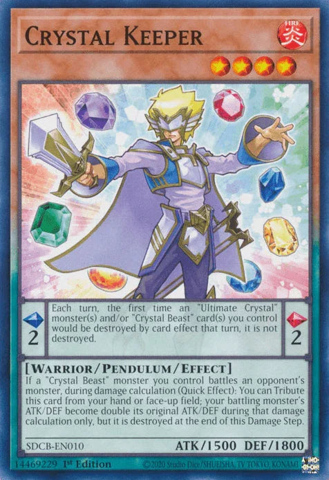 Crystal Keeper [SDCB-EN010] Common - for just $0.10! 