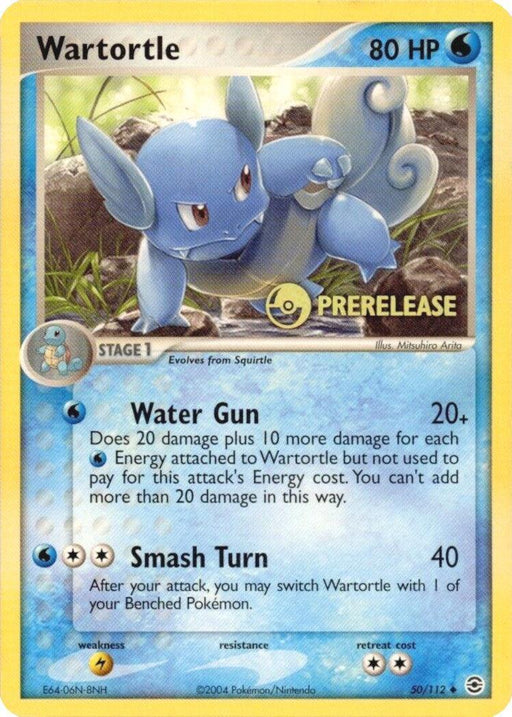 Wartortle (50/112) (Prerelease) [EX: FireRed & LeafGreen] - for just $22! 