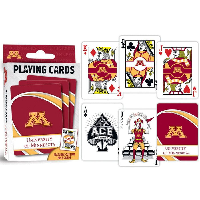 Minnesota Golden Gophers Playing Cards - 54 Card Deck - for just $7.99! 