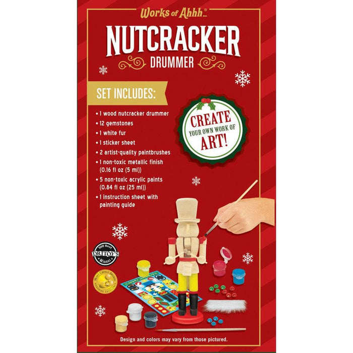 Nutcracker Drummer Wood Paint Set - for just $16.99! 