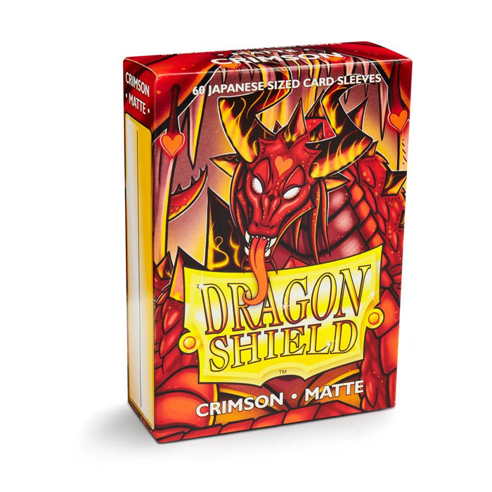 Dragon Shield: Japanese Size 60ct Sleeves - Crimson (Matte) - Just $0! Shop now at Retro Gaming of Denver