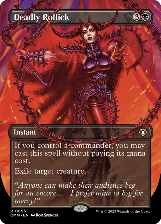Deadly Rollick (CMM-695) - Commander Masters (Borderless) - for just $10.74! 
