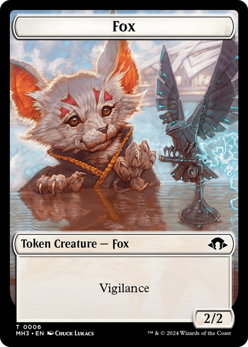 Servo // Fox Double-Sided Token [Modern Horizons 3 Tokens] - Just $0.15! Shop now at Retro Gaming of Denver