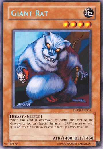 Giant Rat (Silver) [DL09-EN005] Rare - for just $0.75! 