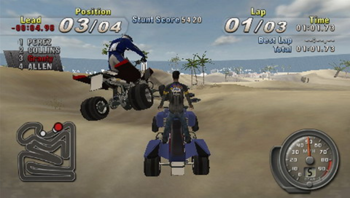ATV Offroad Fury: Blazin' Trails [Greatest Hits] – PlayStation Portable (PSP) - for just $4.99! 