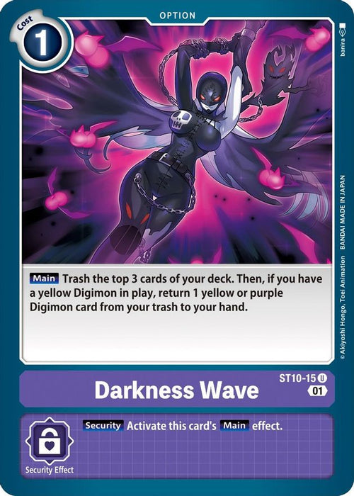 Darkness Wave [ST10-15] [Starter Deck: Parallel World Tactician] - Just $0.09! Shop now at Retro Gaming of Denver