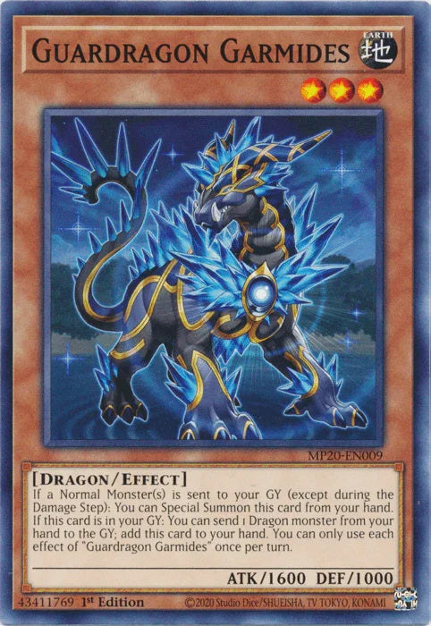 Guardragon Garmides [MP20-EN009] Common - for just $0.10! 