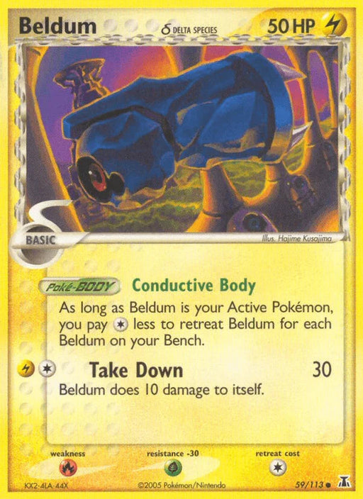 Beldum (59/113) (Delta Species) [EX: Delta Species] - for just $0.45! 