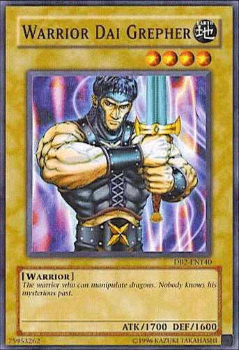 Warrior Dai Grepher [DB2-EN140] Common - for just $0.10! 