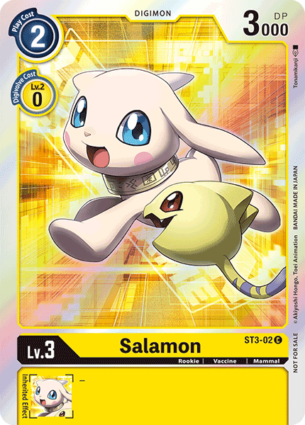 Salamon [ST3-02] (Event Pack) [Starter Deck: Heaven's Yellow Promos] - Just $0.20! Shop now at Retro Gaming of Denver