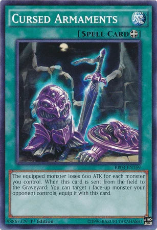 Cursed Armaments [BP03-EN169] Common - for just $0.10! 