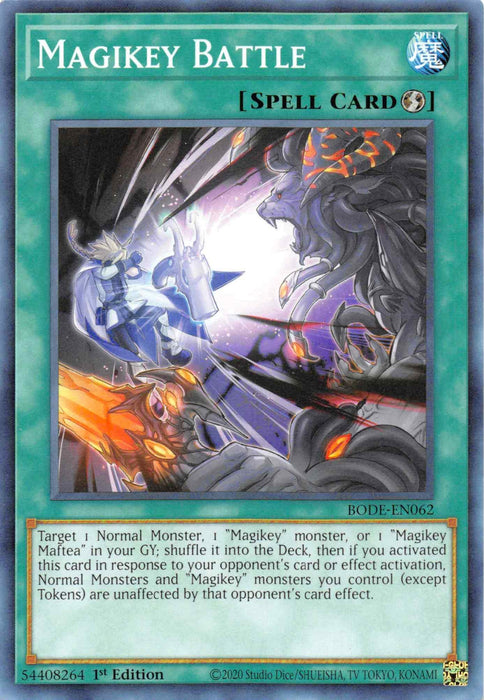 Magikey Battle [BODE-EN062] Common - for just $0.10! 