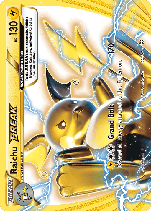 Raichu BREAK (50/162) [XY: BREAKthrough] - for just $3.65! 