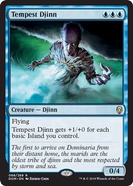 Tempest Djinn (Dominaria) Near Mint - for just $0.26! 