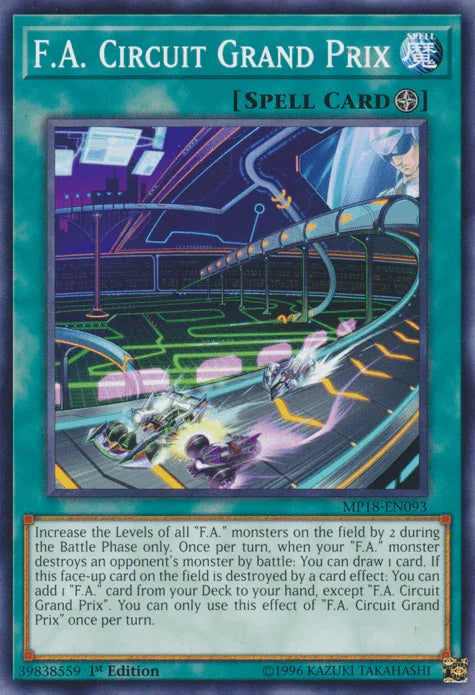 F.A. Circuit Grand Prix [MP18-EN093] Common - for just $0.10! 