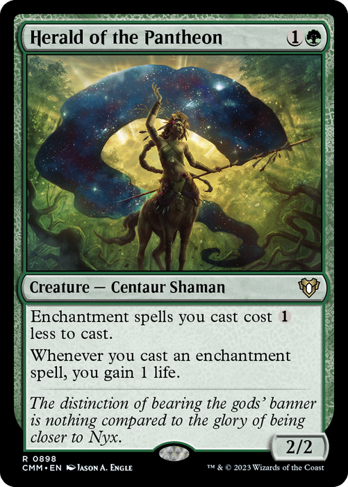 Herald of the Pantheon (CMM-898) - Commander Masters - for just $1.51! 