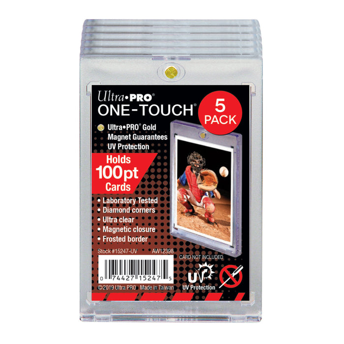 Ultra PRO: UV One-Touch Magnetic Holder - 100pt (5ct) - for just $0! 
