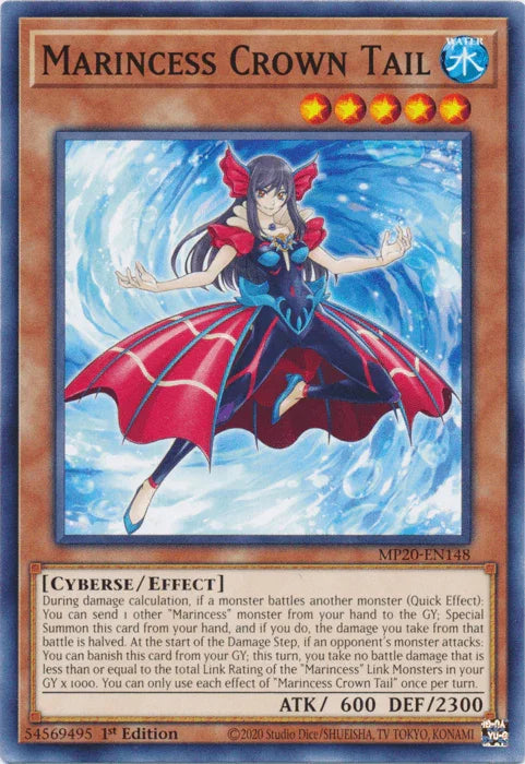 Marincess Crown Tail [MP20-EN148] Common - for just $0.10! 
