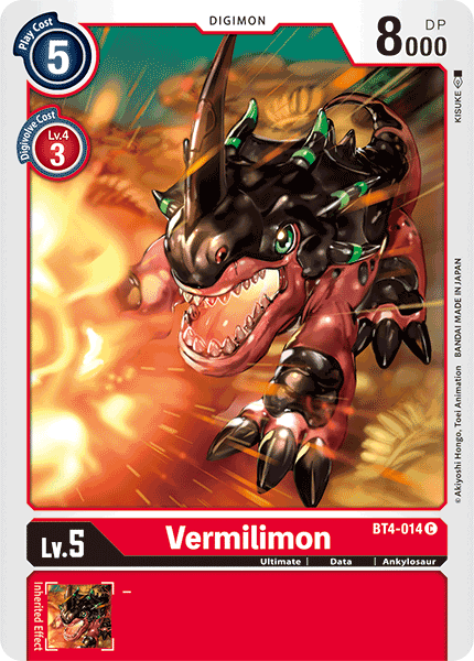 Vermilimon [BT4-014] [Great Legend] - Just $0.09! Shop now at Retro Gaming of Denver